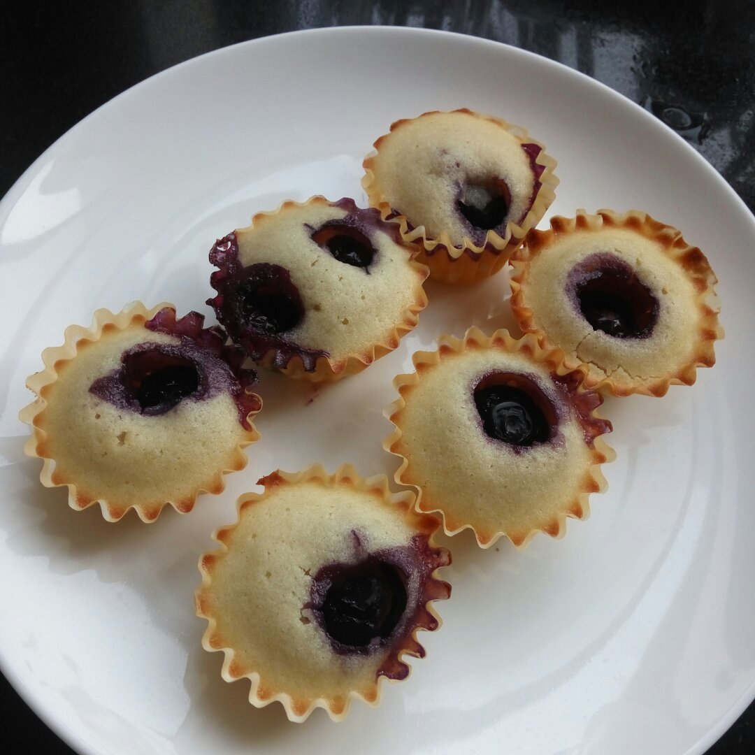 蓝莓柠檬friands