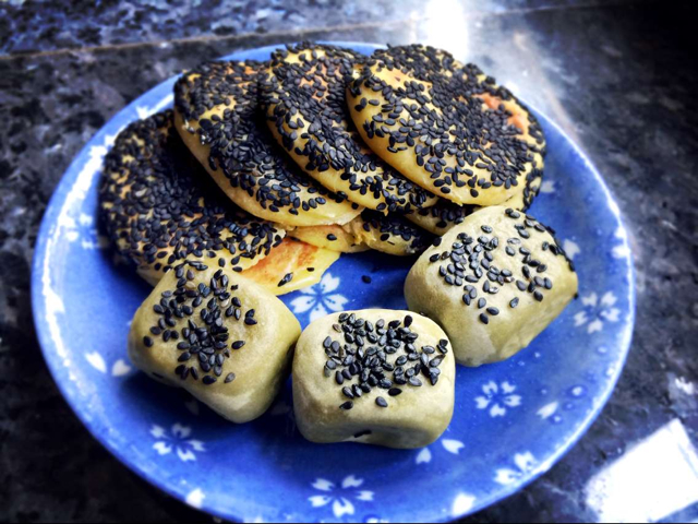 无油番薯饼