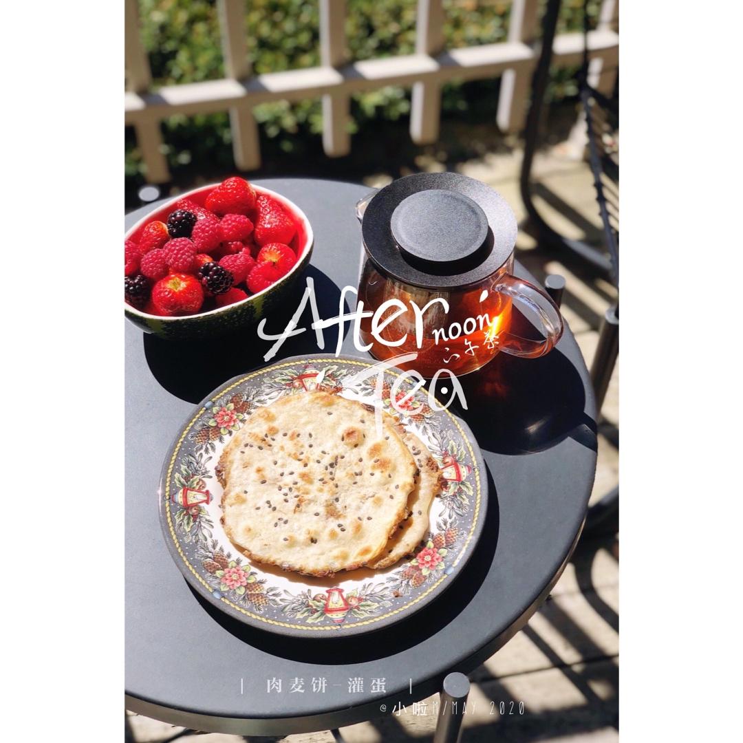 天台小吃—肉麦饼灌蛋