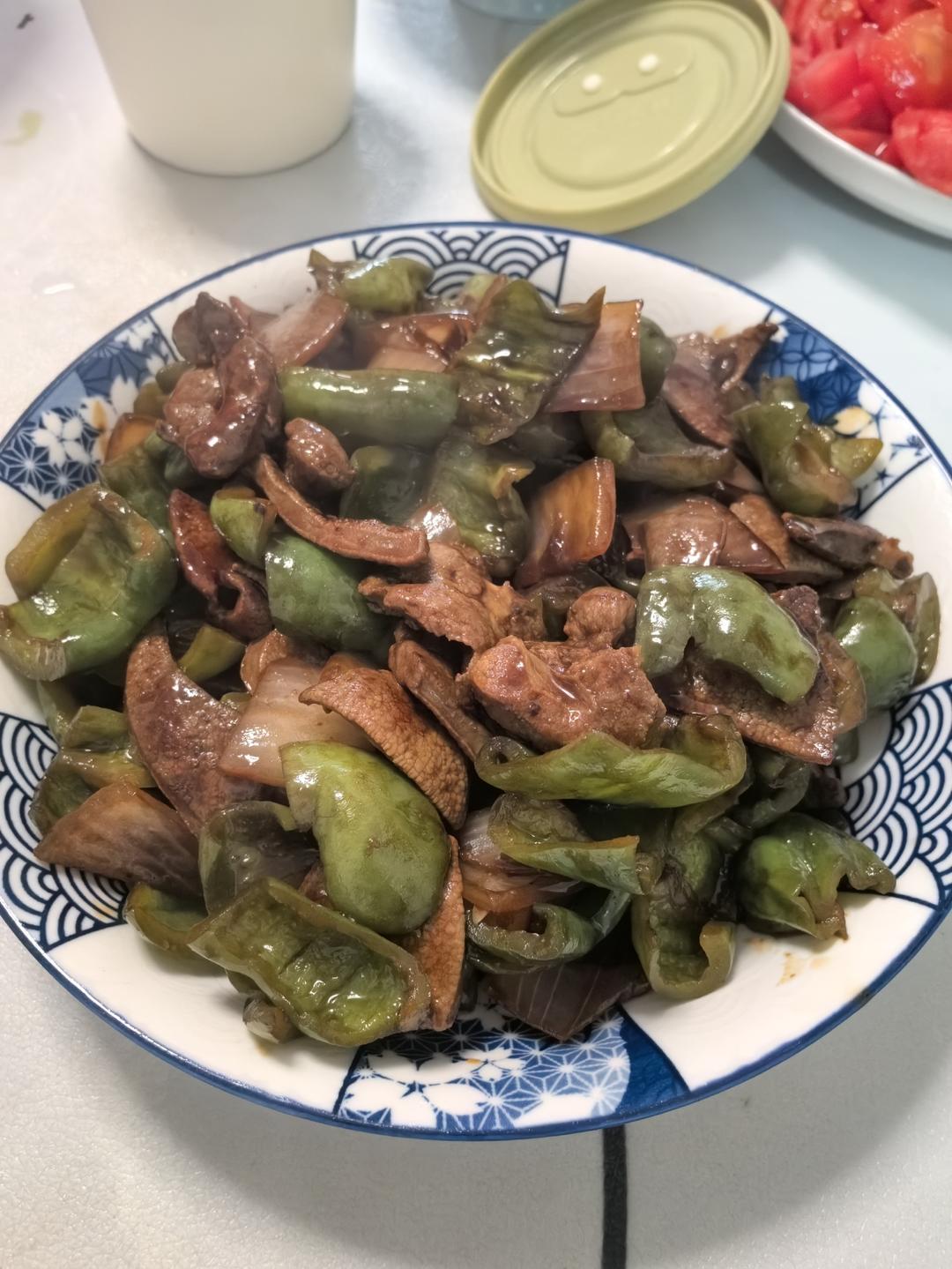 爆炒猪肝家庭做法