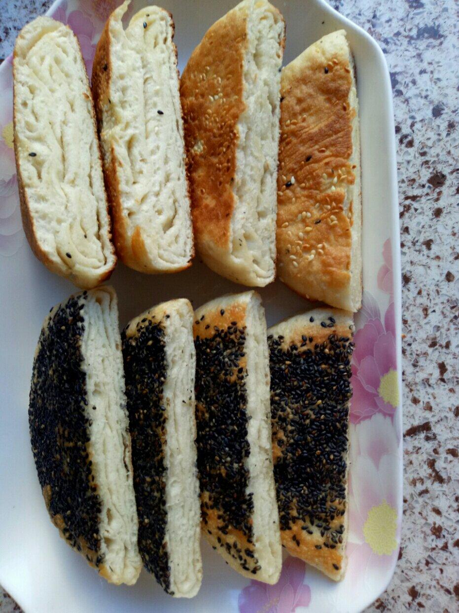 椒盐千层发面饼