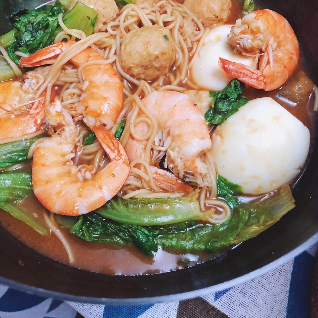 虾仁面