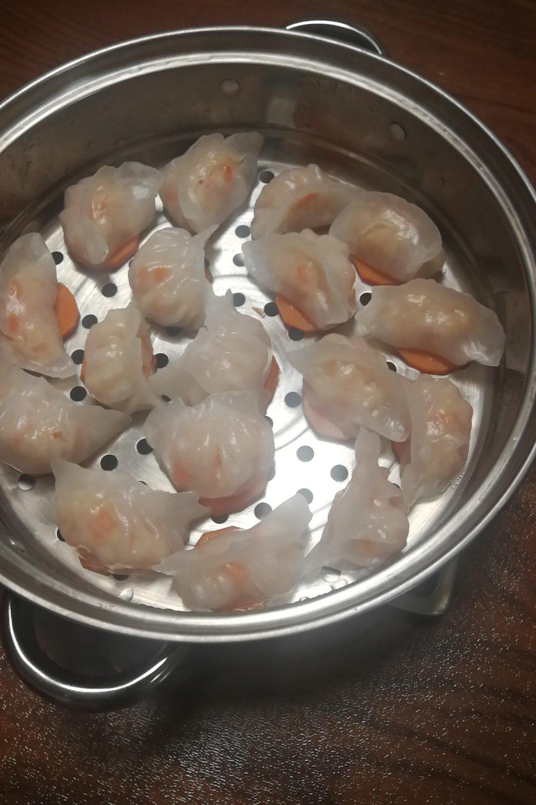 水晶虾饺，老广最爱的一盅两件