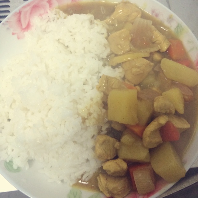 咖喱鸡饭