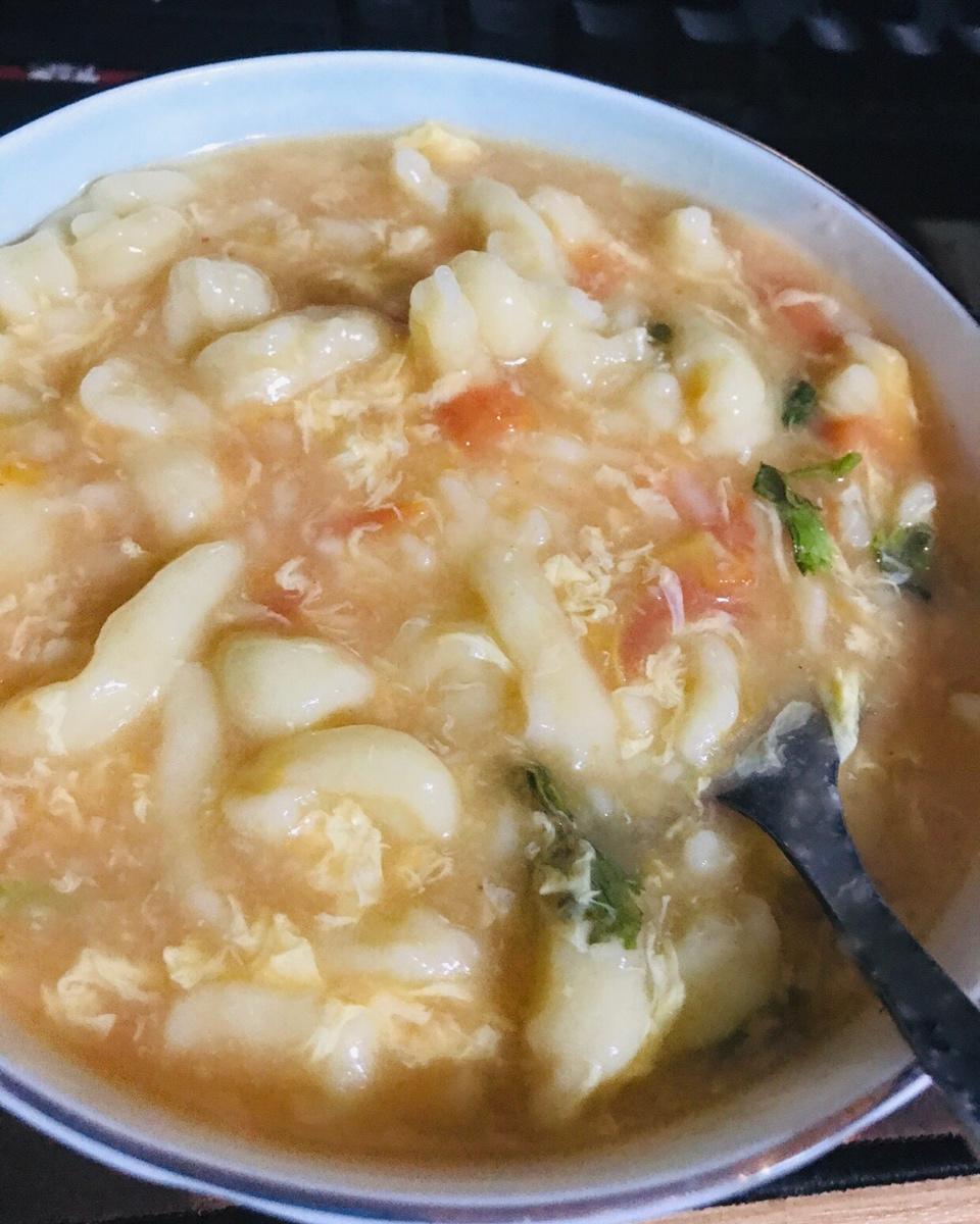 凉了也不会坨在一起的疙瘩汤
