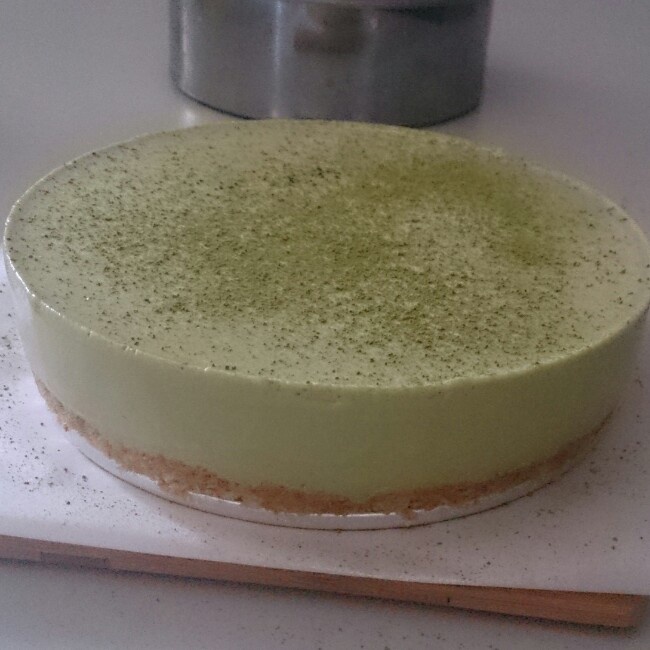抹茶冻芝士蛋糕