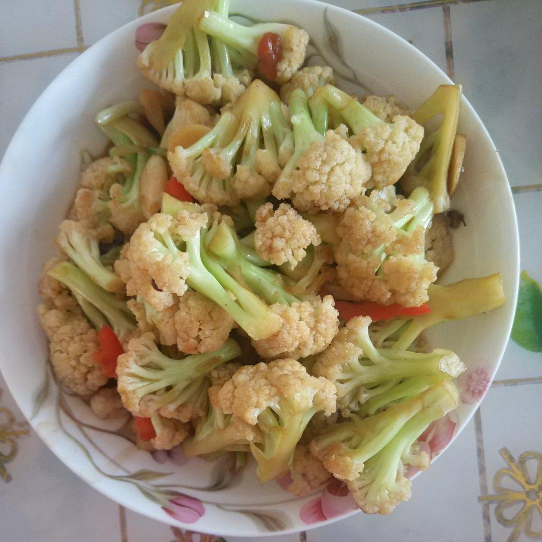 和饭店一个味道的干锅花菜