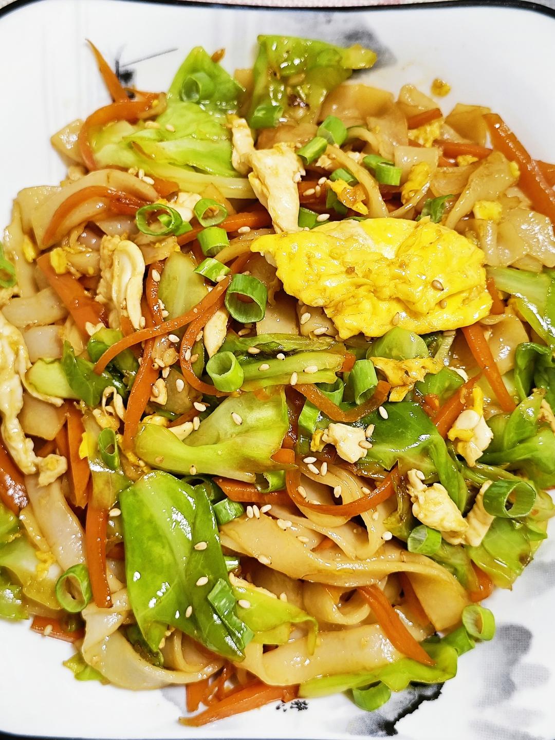 蛋炒河粉