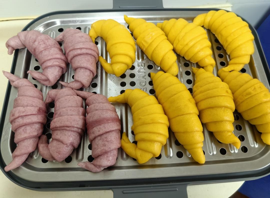 南瓜一口小花卷