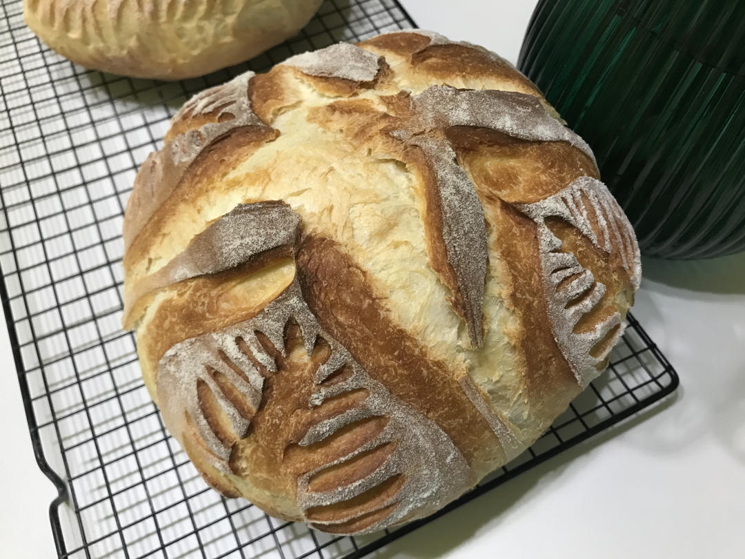 视频教程 天然酵种欧包 基础配方＆制作流程