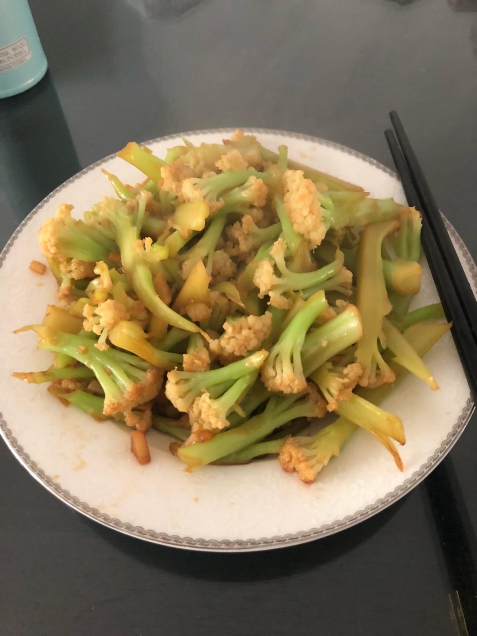 炒花菜