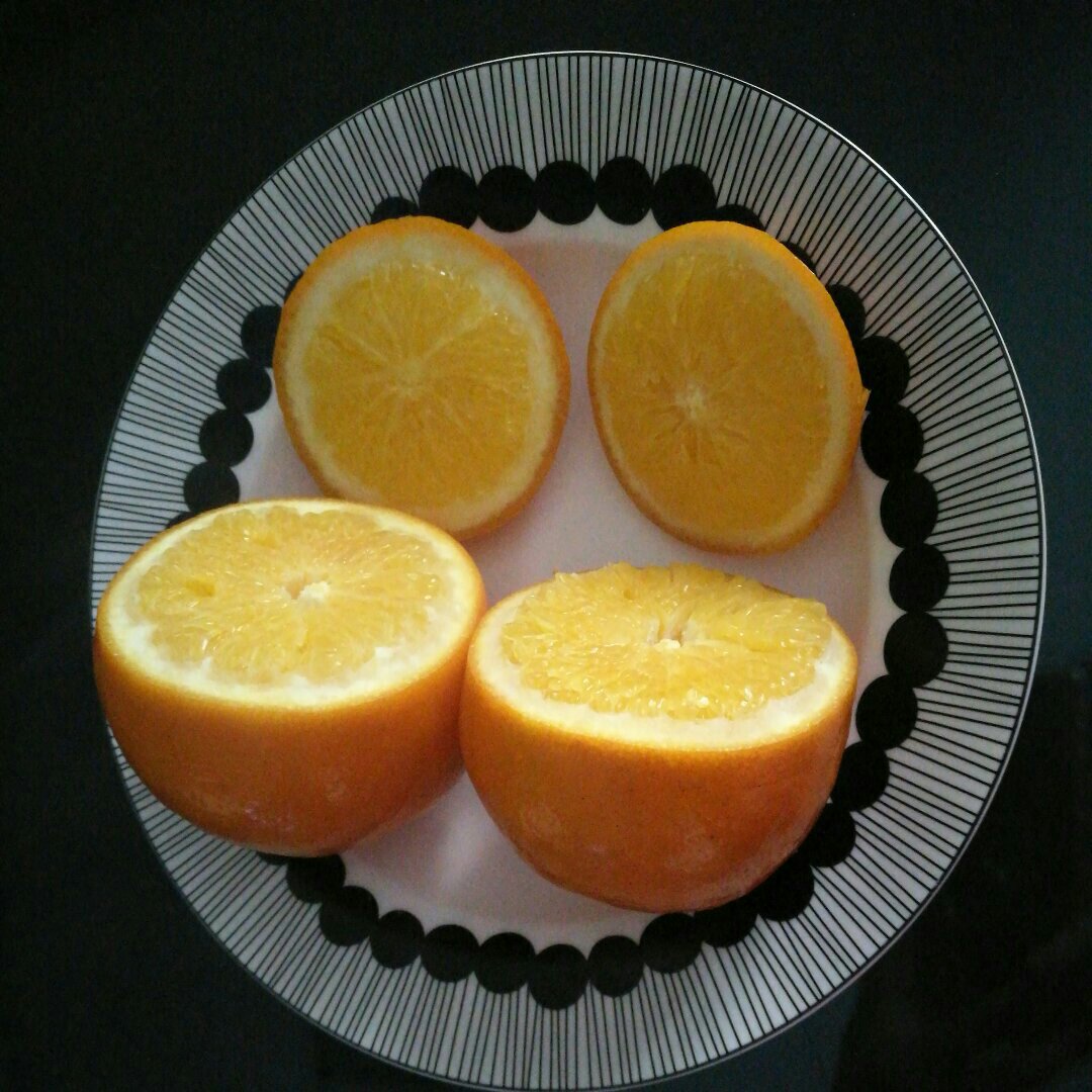 治咳嗽良方—盐蒸橙子