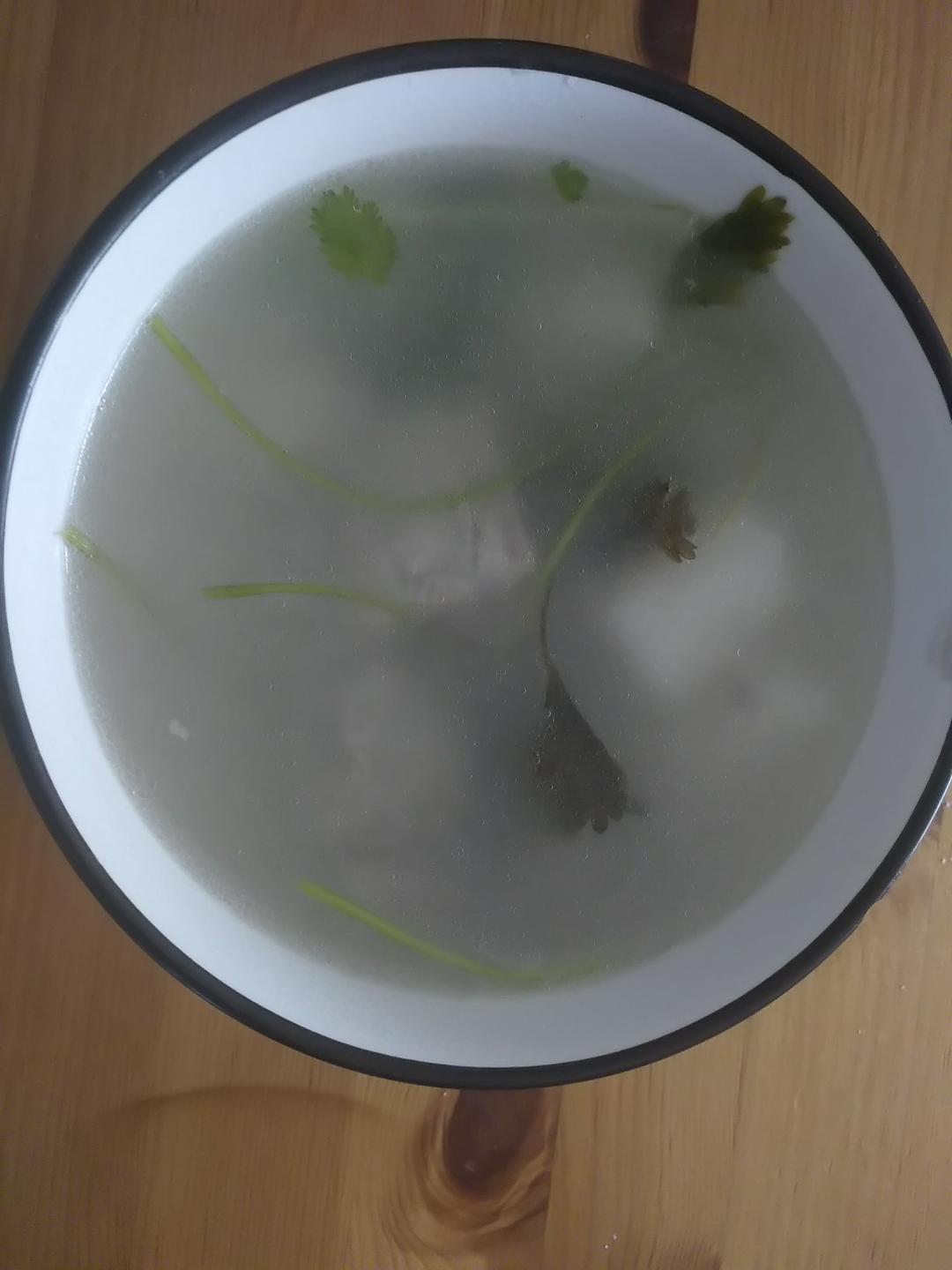 一个人吃饭篇-排骨山药汤