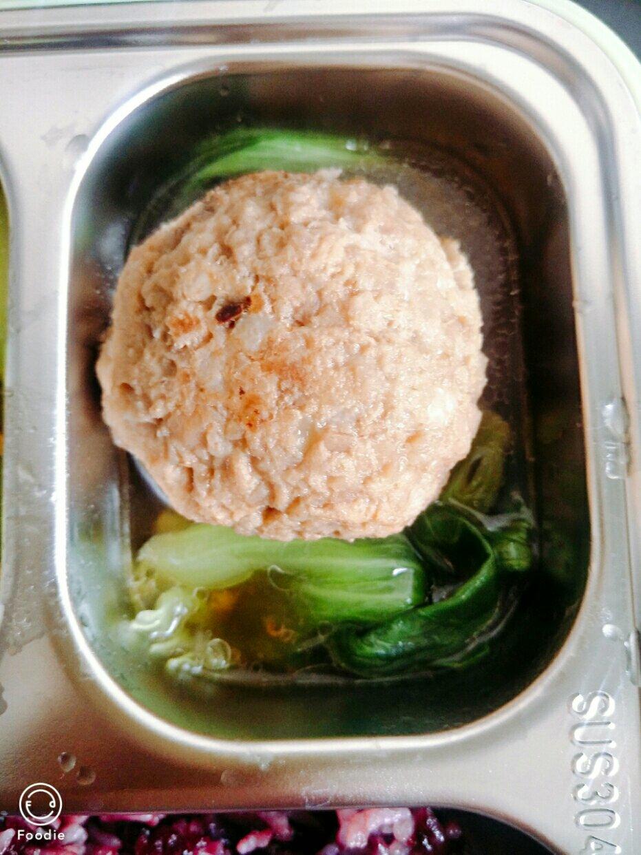 不用油炸的猪肉莲藕丸子