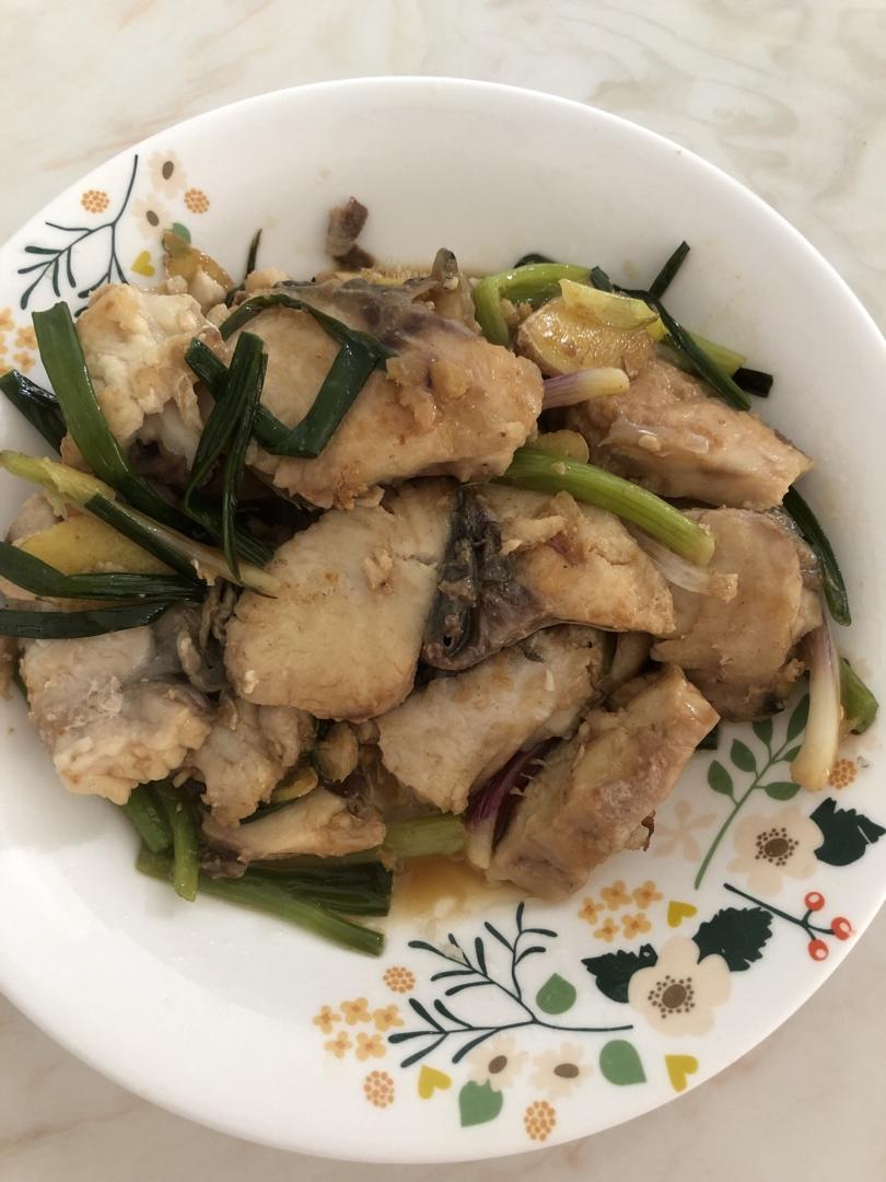 煎焗鱼腩