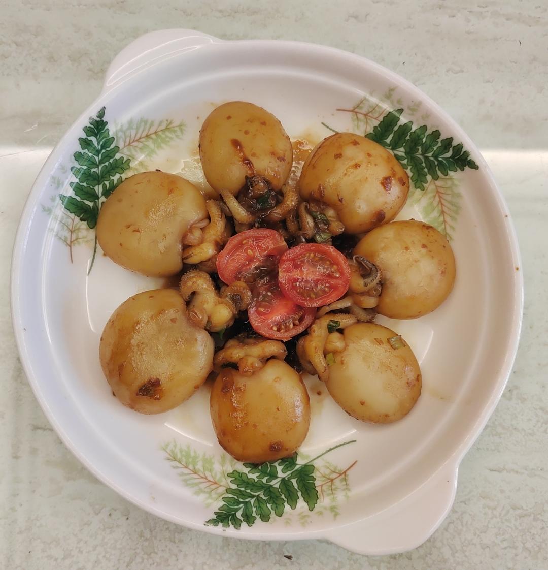 家常快手菜  酱爆墨鱼仔（15分钟搞定）