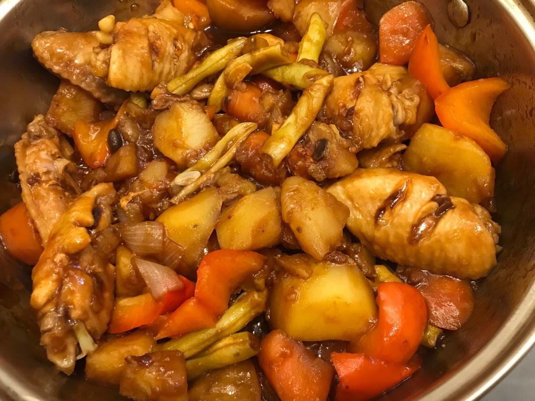 堂妈教你三汁鸡翅焖锅