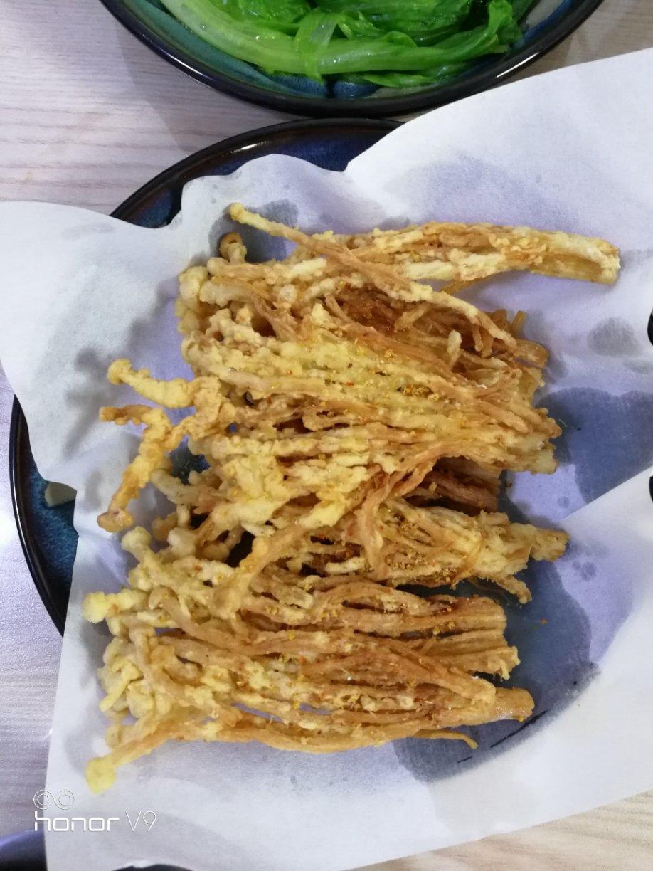 炸酥香金针菇