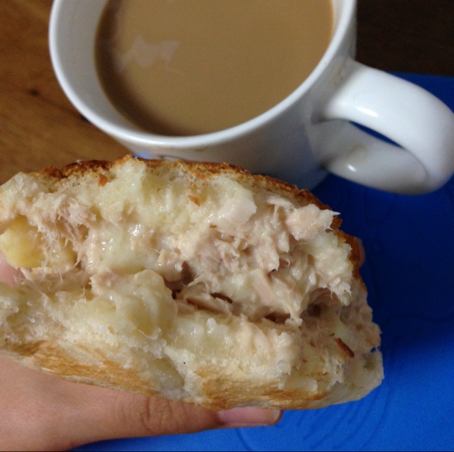 TUNA AND SWEETCORN PANINI 吞拿鱼玉米帕尼尼