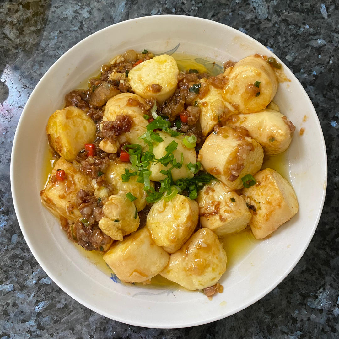 肉末日本豆腐（下饭家常菜）