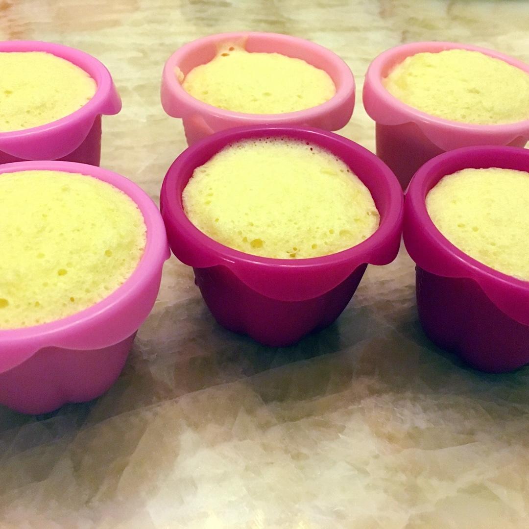 简单版｛葵花蒸蛋糕｝