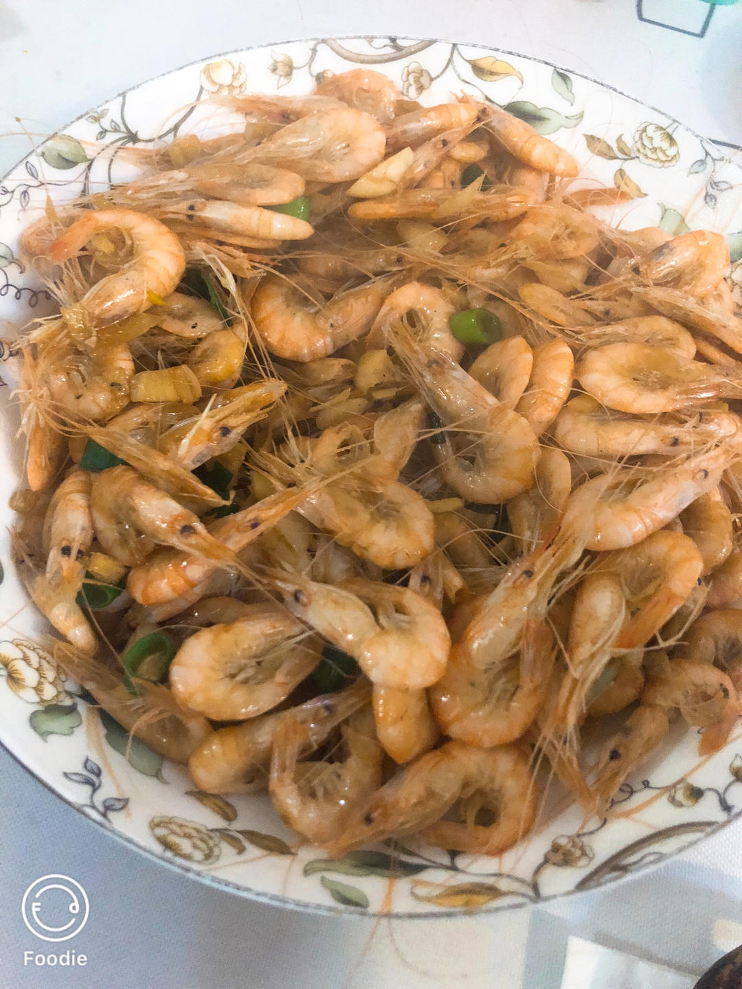 爆炒小白虾
