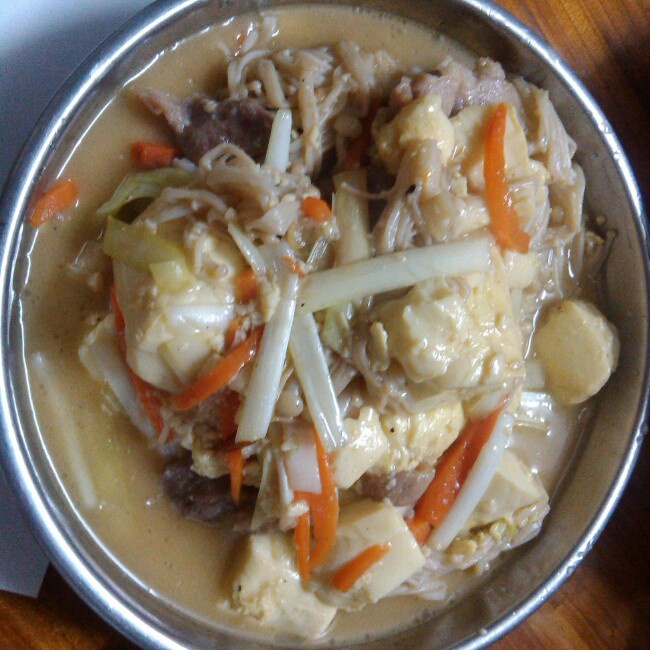 超级下饭菜--金针菇日本豆腐