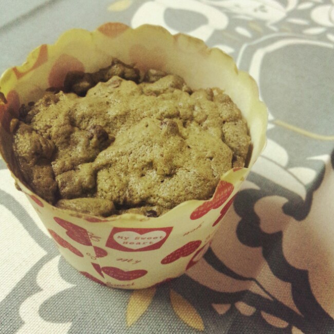 抹茶蜜豆杯子蛋糕