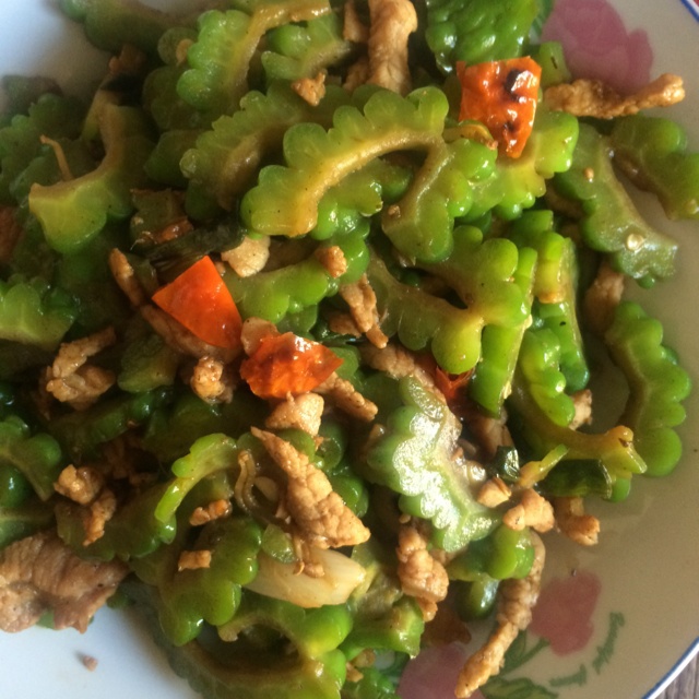 苦瓜炒肉