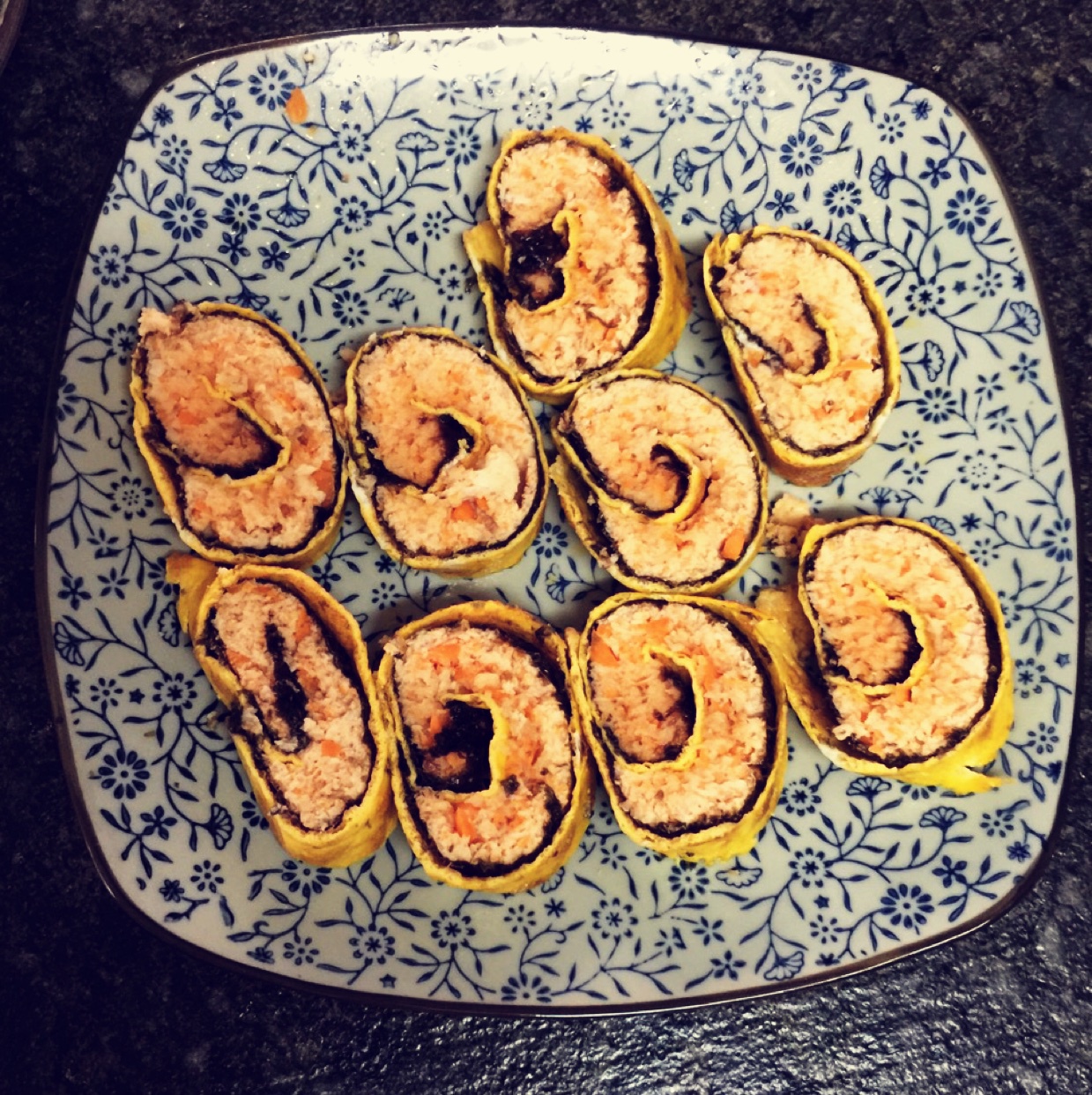 海苔鸡肉蛋卷