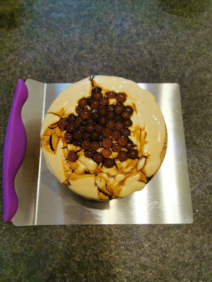 爆浆系列第一辑：黑糖珍珠奶茶蛋糕