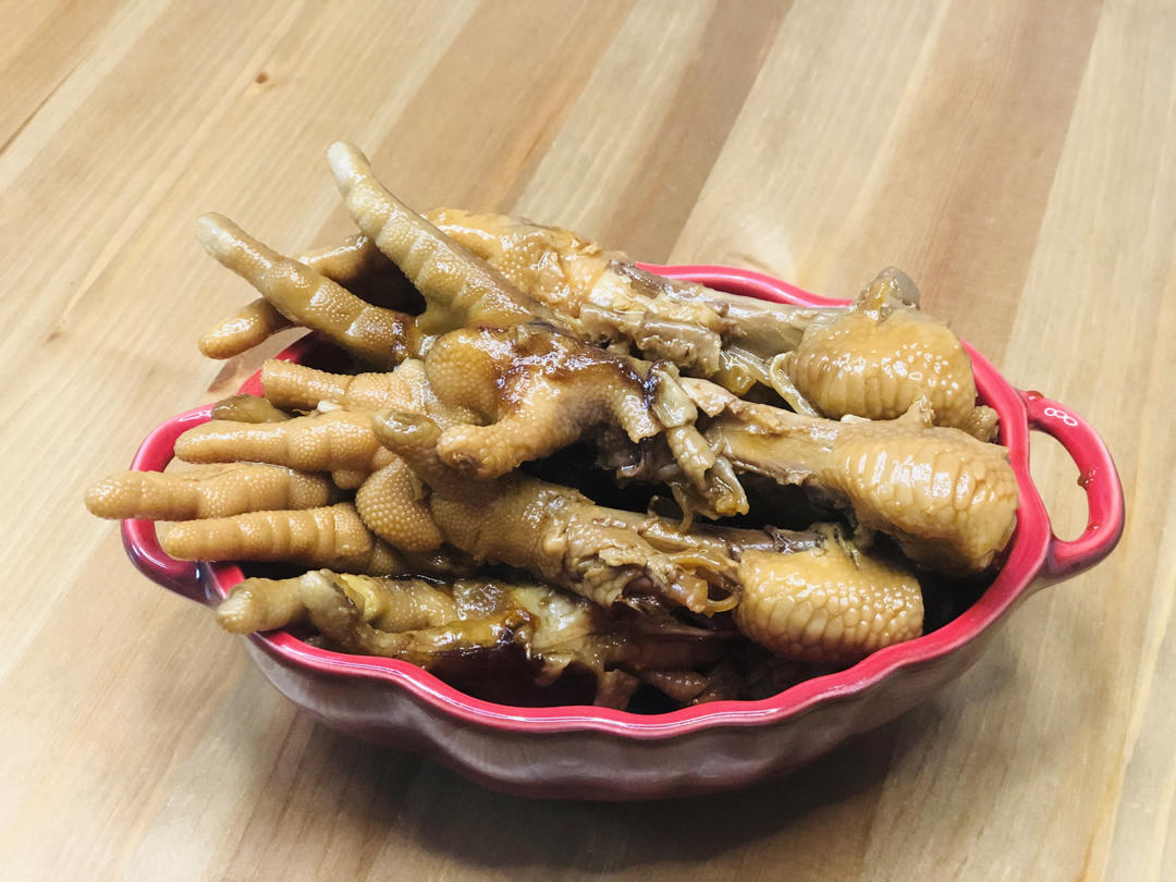 秘制红烧鸡爪