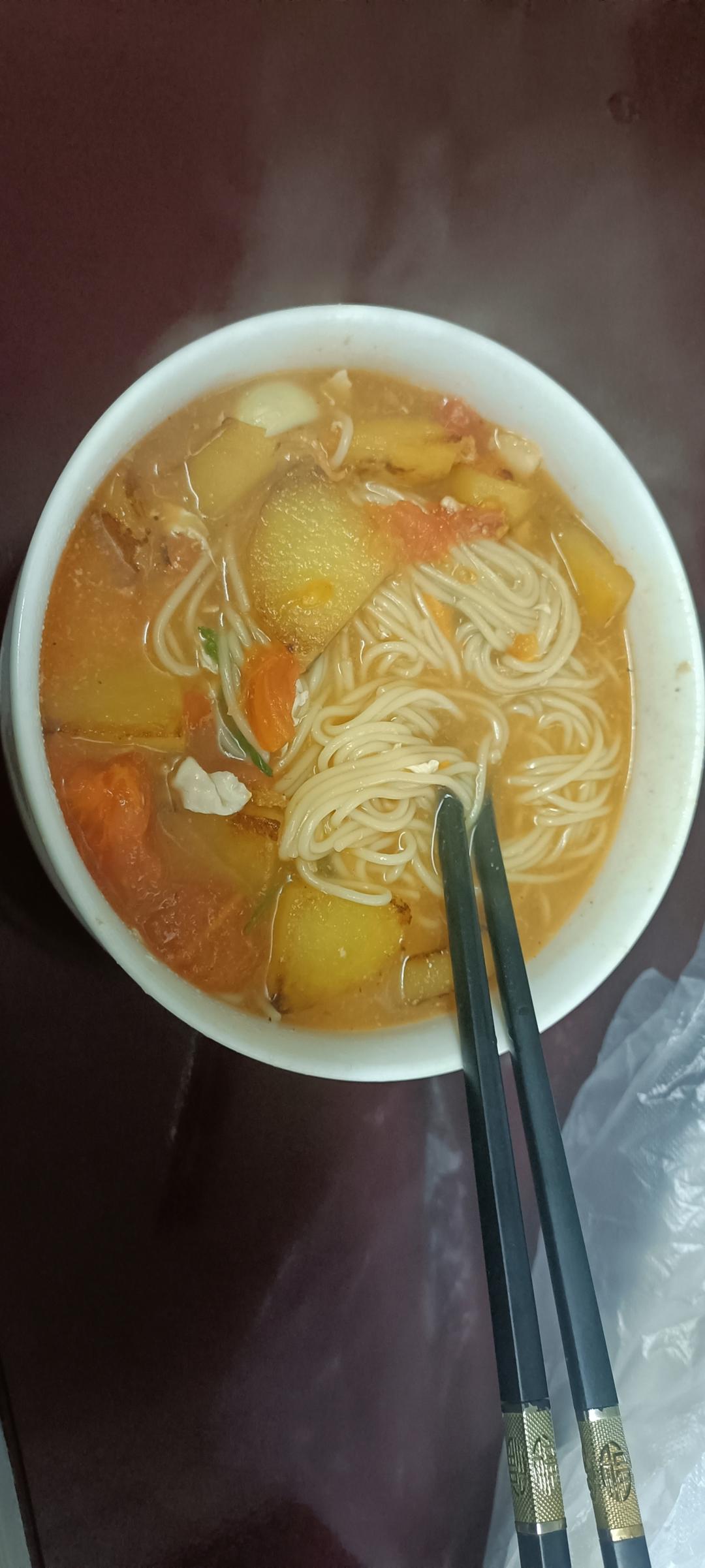 番茄土豆焖面 这个巨巨巨好吃！！