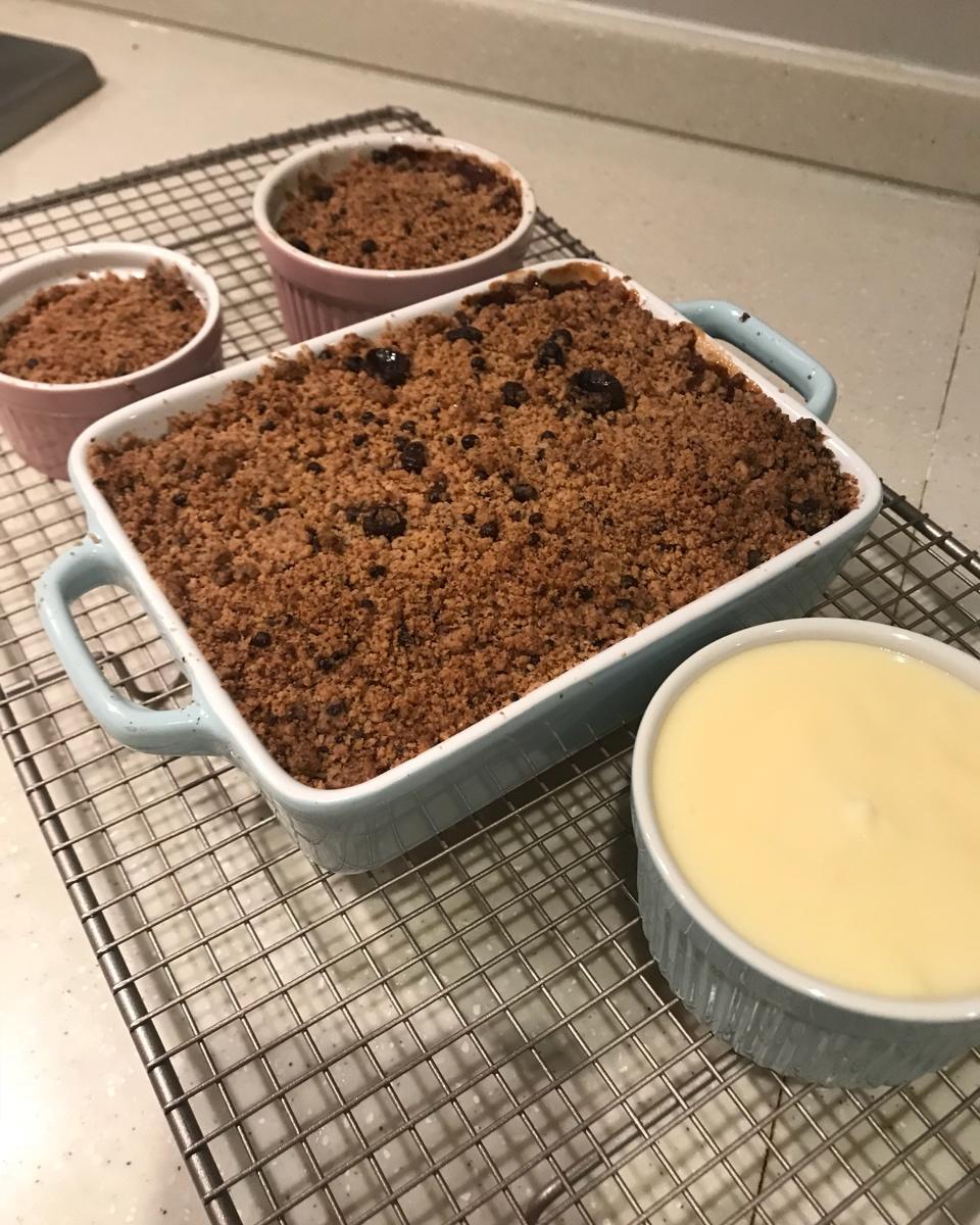 酥烤苹果 Apple Crumble