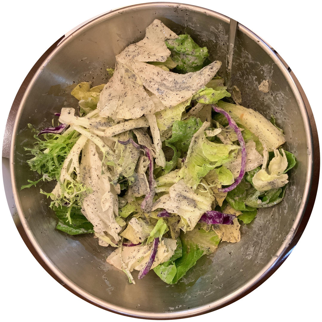 热量爆炸但是真的很香的芝麻控一定要看看的沙拉酱料