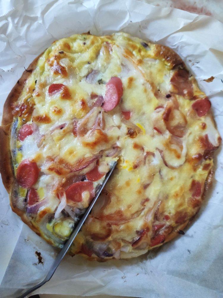 普通面粉版制作手工披萨皮