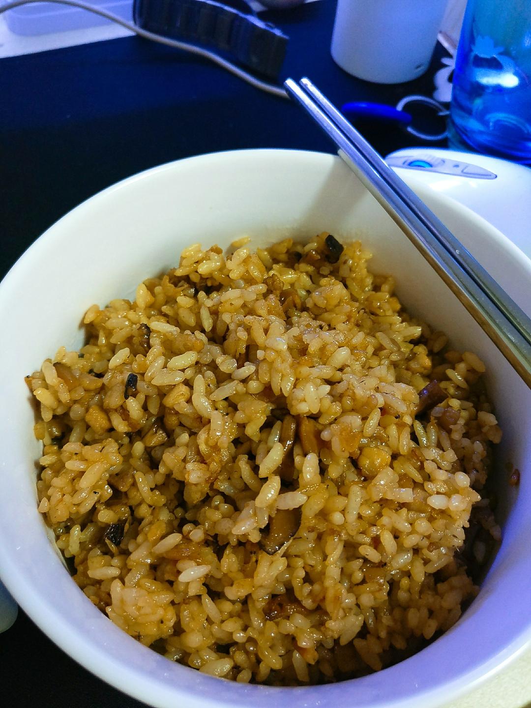 香菇肉丁油饭