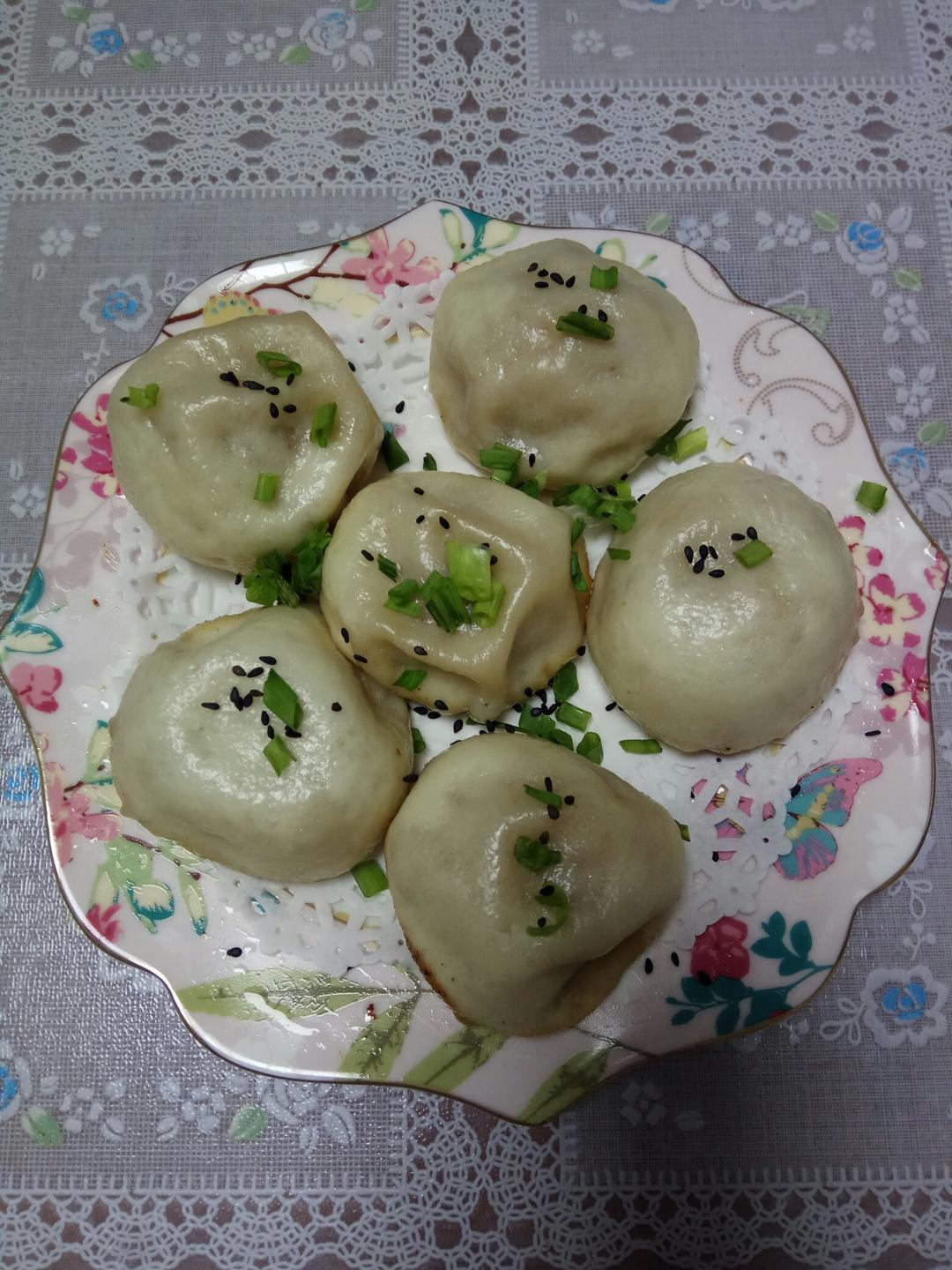 鲜虾猪肉生煎包（一定要看视频哟~）