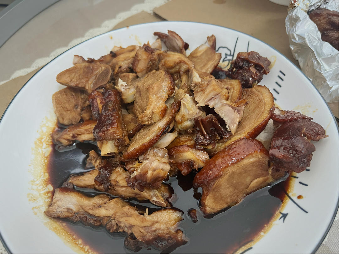 简单易做又好吃的豉油鸭（也叫三杯鸭)