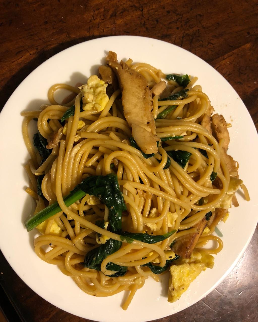 中式炒意面