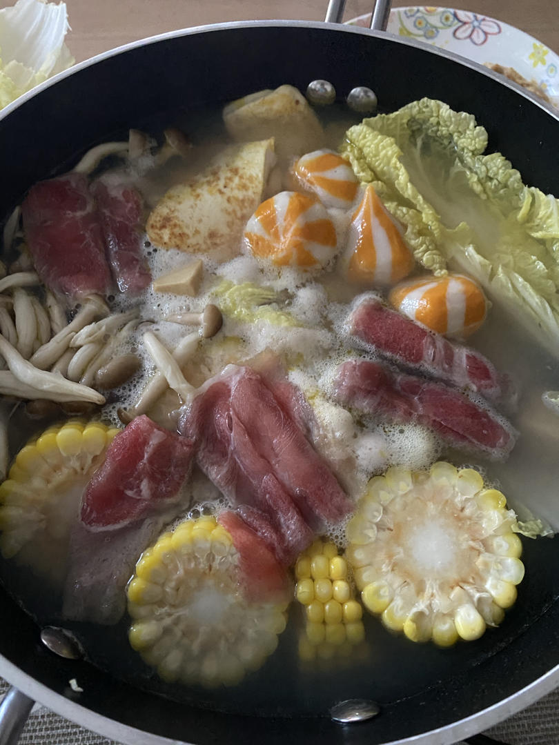 日式暖身豆乳锅