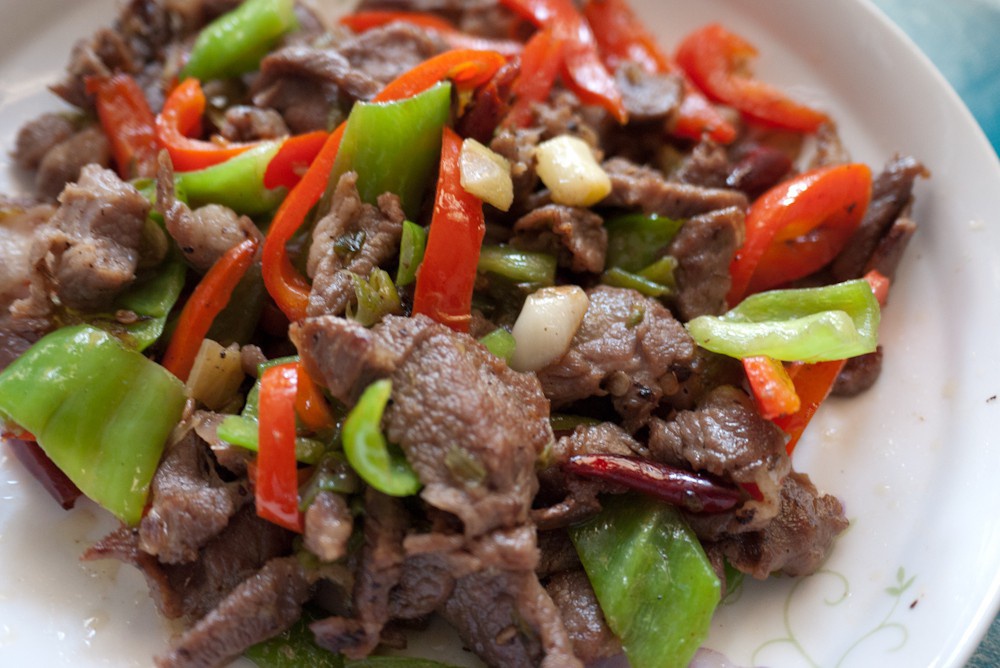 葱爆羊肉