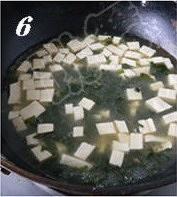 韩式海带豆腐羹的做法 步骤3