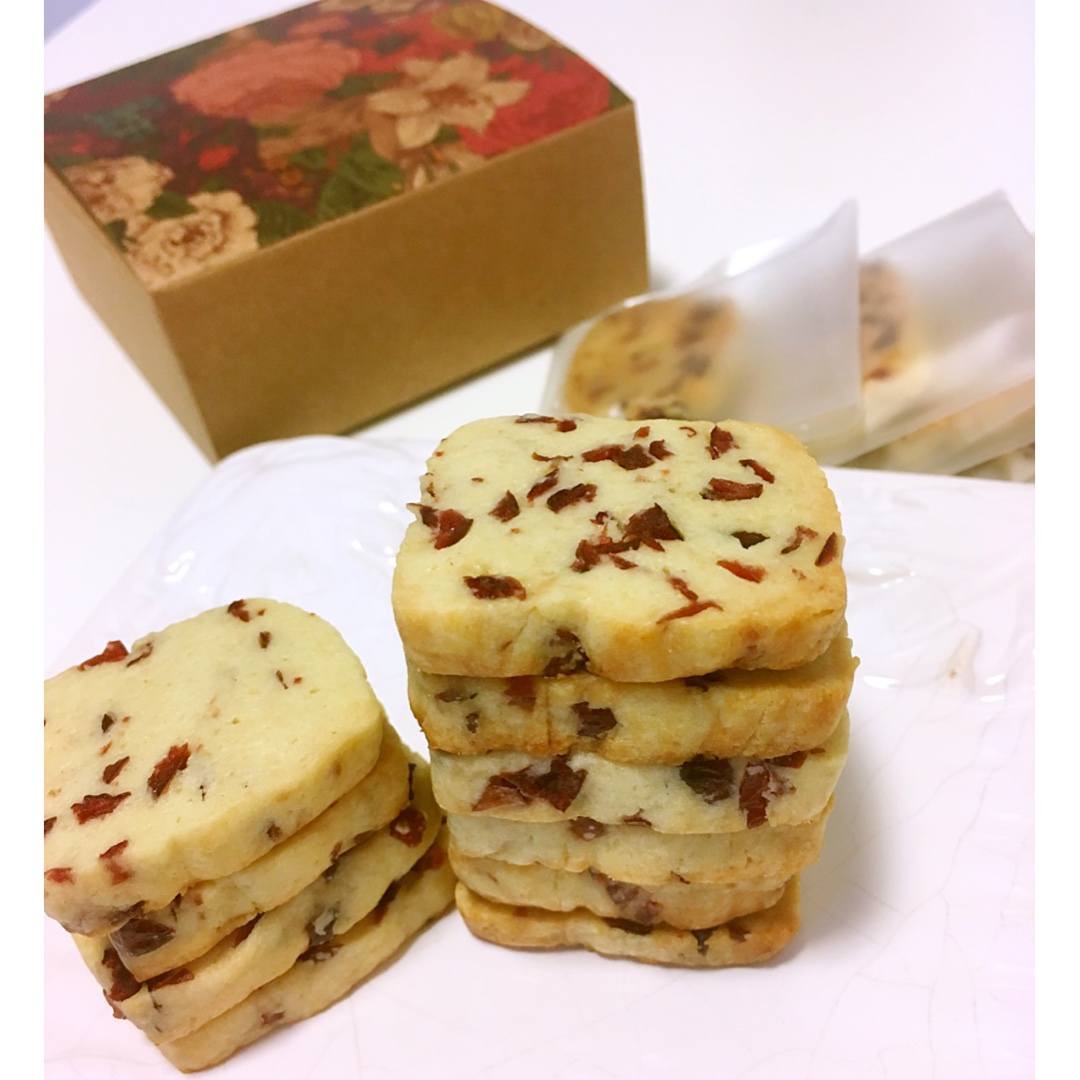 低糖少油版蔓越莓饼干