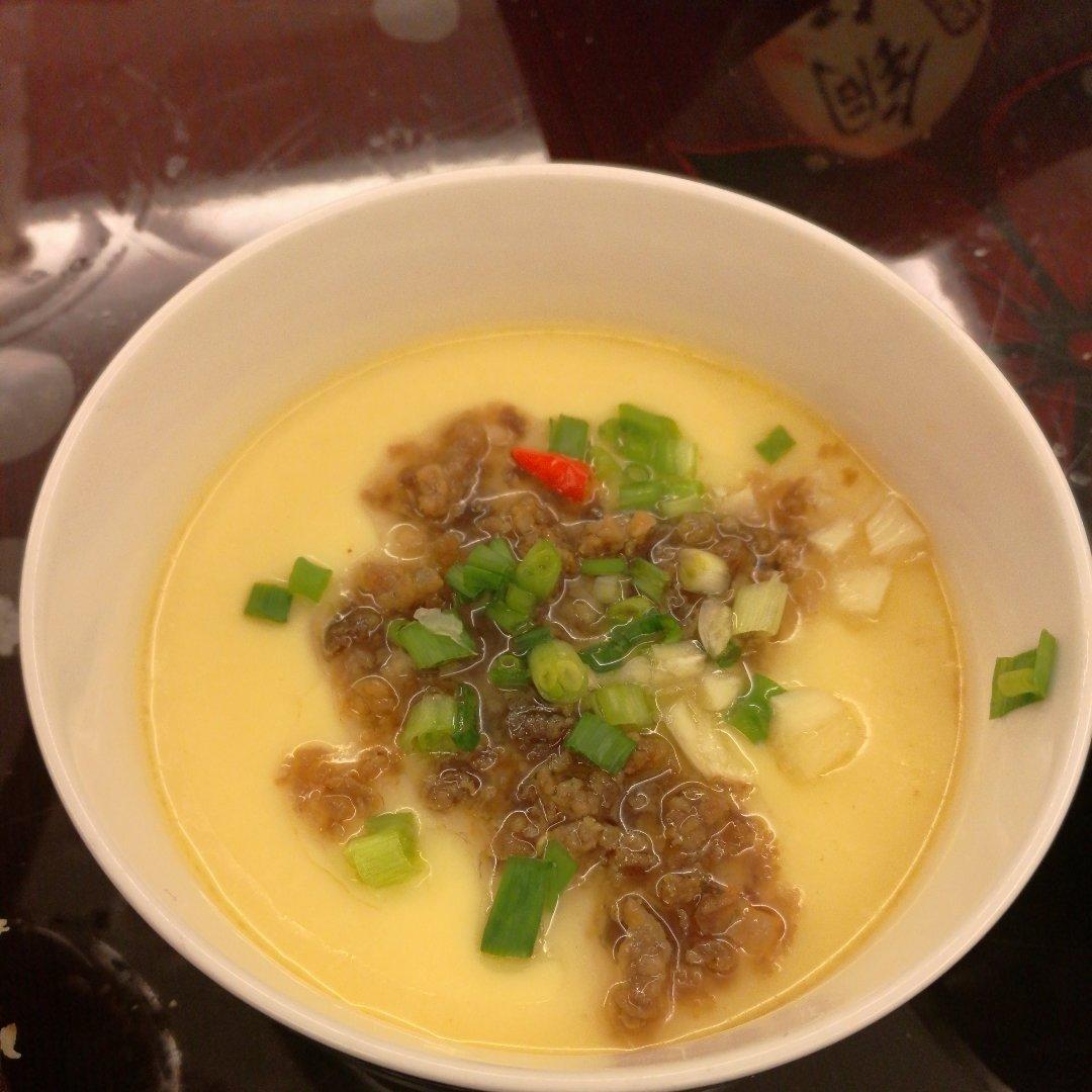 蒸蛋羹 Steamed Egg Pudding