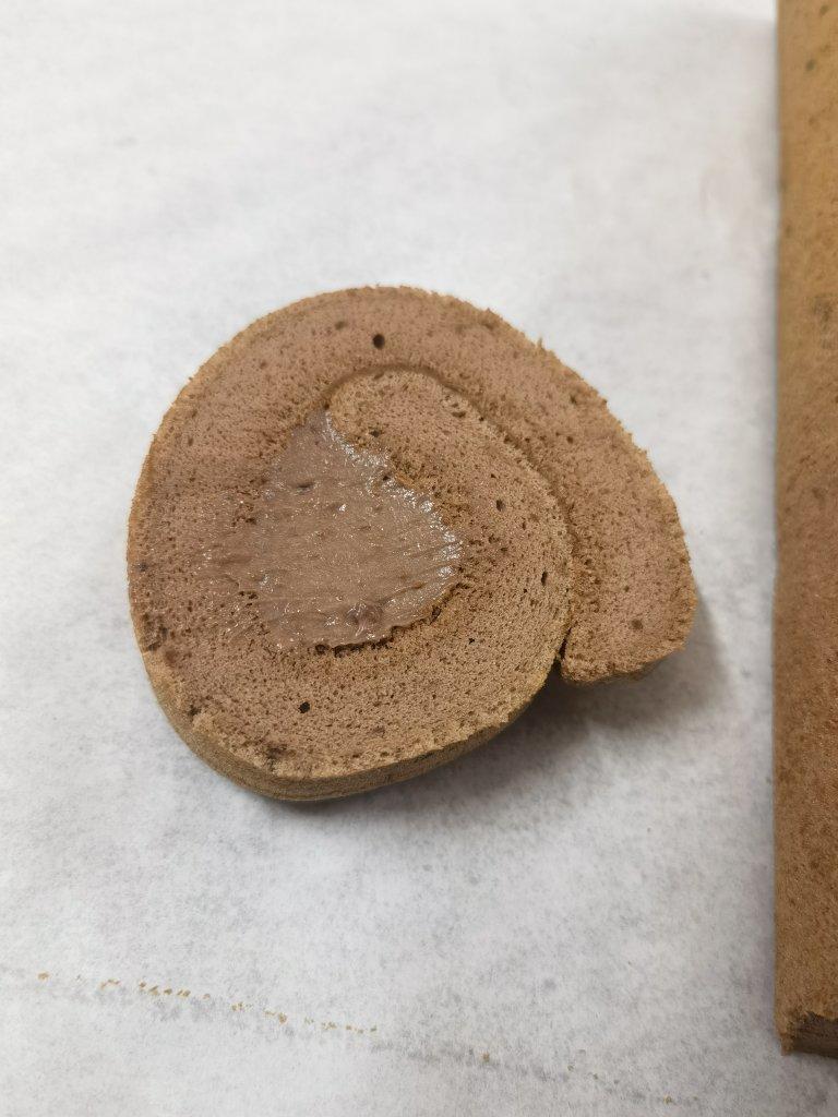 毛巾面可可蛋糕卷‼️变身精致小蛋糕