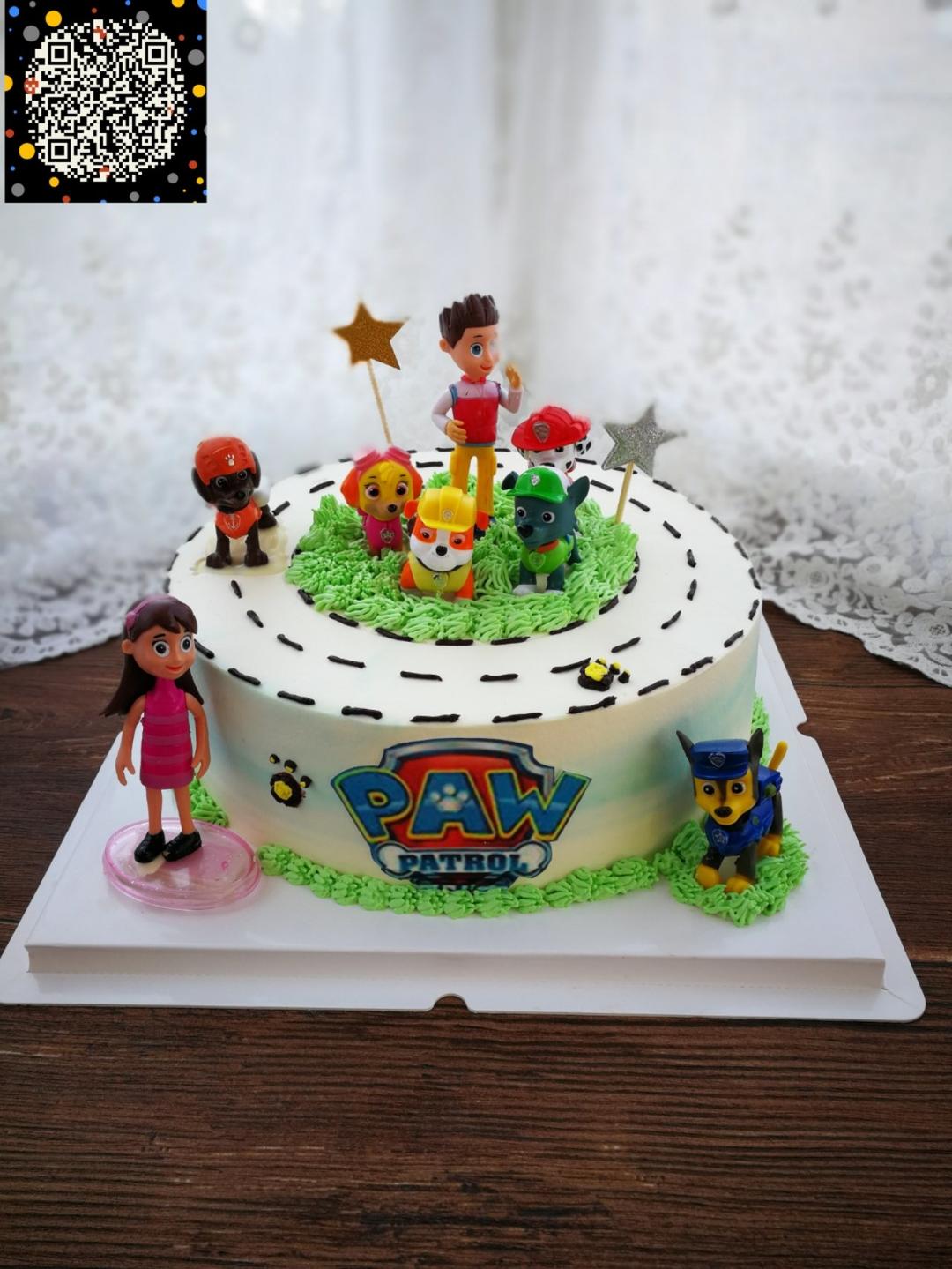 汪汪队错层蛋糕