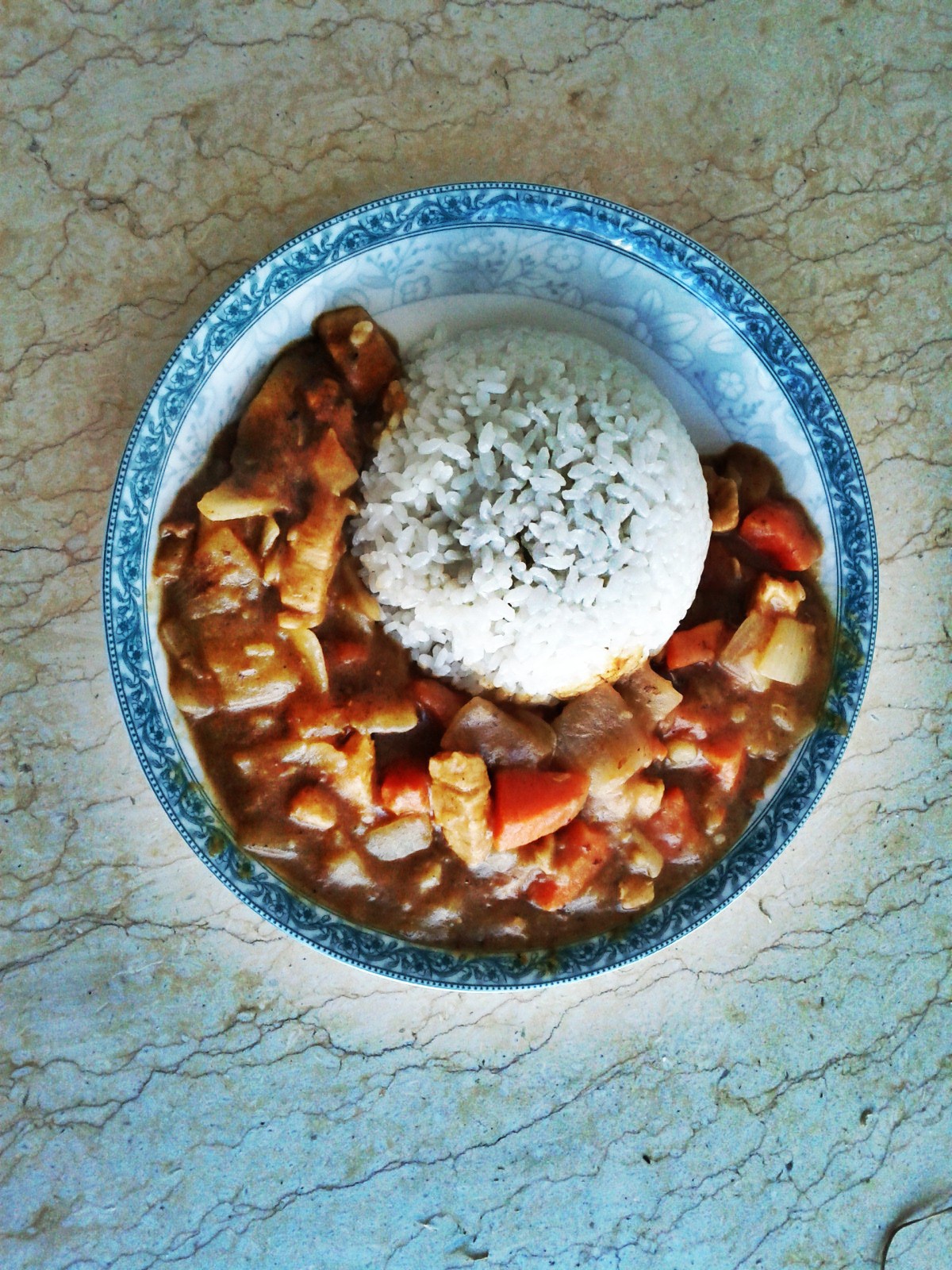 美味咖喱鸡饭