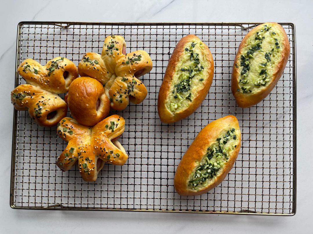 蒜香面包