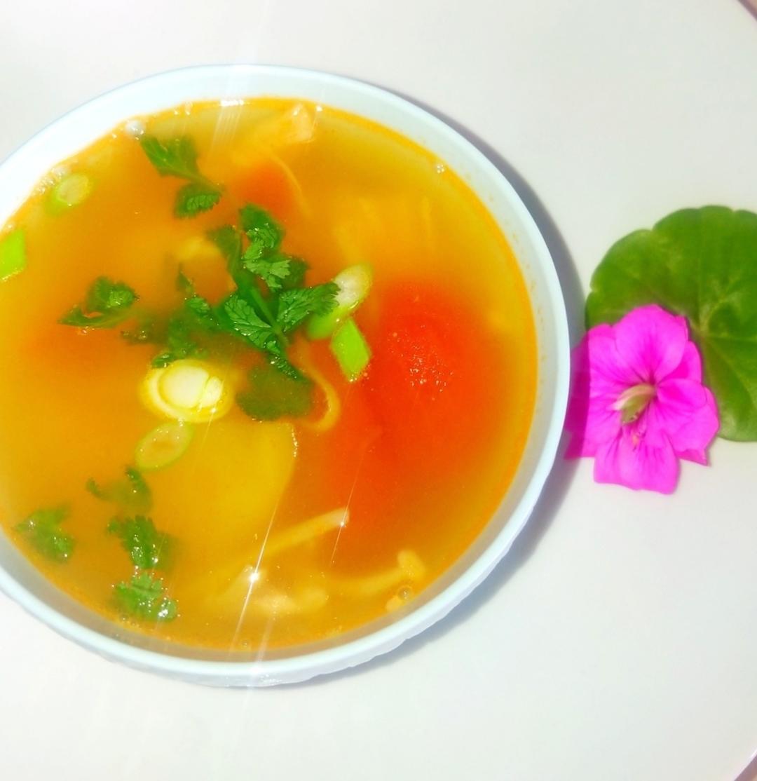 营养又瘦身的番茄浓汤的做法